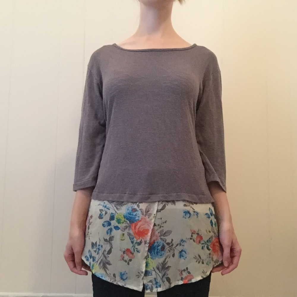 Cute mid sleeve blouse!